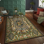 שטיח פרסי קלאסי ירוק | שטיחים וינטג׳ | שטיח כפרי לסלון | עיצוב בוהו
